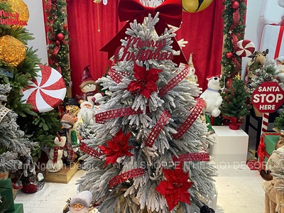 Chữ Merry Christmas 35x14cm [Bằng gỗ - Nhiều màu] CHUGO-18